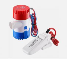 12V 1100GPH Boat Bilge Water Pump Electric Submersible Auto With Float Switch